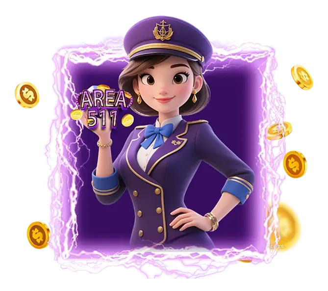 AREA511 เว็บสล็อต คาสิโน แตกง่าย ฝากถอนเร็ว